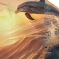 thumbnail image 3 of Lukts Sunset Dancing Dolphin A Pattern Cap Hat for Men/Women,Unstructured/Cotton, 3 of 6