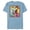 Ocean Blue, variant on Disney The Lion King 30th Anniversary Family Retro Colors - Short Sleeve Blended T-Shirt for Adults - Customized-Yellow