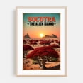 thumbnail image 2 of Socotra Island Vintage Travel Poster – Land of Alien Trees - Socotra Yemen Illustration Travel Poster Desert Surrealism Nature Landscape Vintage Poster Sunset Unframed Wall Art Print 10 x 15 inches, 2 of 60