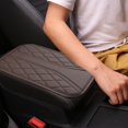 thumbnail image 6 of KCGYNP Car Center Armrest Cover,Thin Leather Storage Mat,Universal Console Box Protector,Elbow Support Pad,12.40x7.48x0.39 Inch, 6 of 6