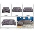 thumbnail image 4 of Topchancess Couch Sofa Covers, 1-4 Seater Sofa Furniture Protector Home Full Stretch Lightweight Elastic Fabric Soft Sectional Sofa L-Shape Couch Slipcovers, 4 of 11