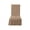Brown, variant on Stretch Chair Cover, Elastic Polyester Slipcover for Dining Office, Non-Slip Washable, 22.4x17.7in