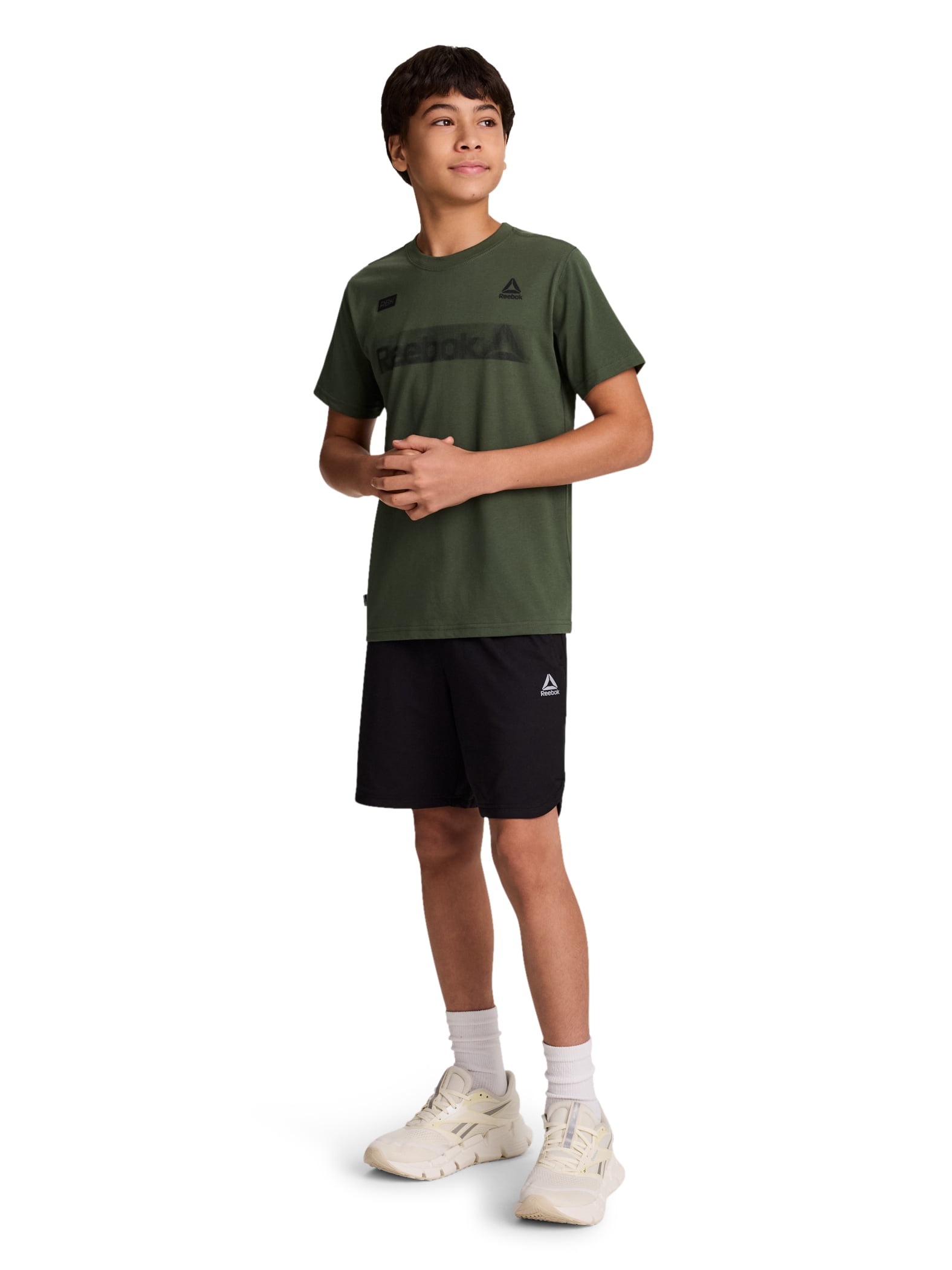 Reebok Boy's Short Sleeve Graphic T-Shirt, Sizes 4-18