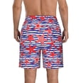 thumbnail image 3 of Naloa Sea Stars Men's Beach Shorts, Surfing shorts, Swim trunks, Quick Dry Swim Trunks for Surfing Beach Fun - XX-Large, 3 of 9