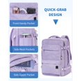 thumbnail image 4 of Mochila WANDF Travel de 32 litros para Spirit Airlines con bolsillo húmedo, 4 of 9