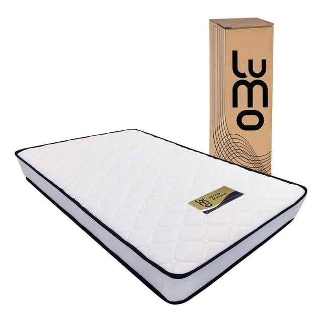 Colchon Matrimonial Premium Memory Foam+resortes Ortopedico blanco