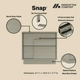 thumbnail image 4 of Horizon Nightstand in Whitewashed Oak made from Engineered Wood, 4 of 7