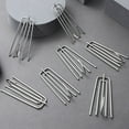 thumbnail image 2 of 20pcs Pleated Drapes Hooks Metal Curtain Pleating Hooks 4-Prongs Pinch Pleating Curtain Hooks for Drapes Curtain Pleater Tape Hooks for Window, 2 of 6