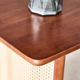 thumbnail image 4 of Walnut Colored Desk, Chinese Country Retro Solid Wood Dining Table With For Office, Room Table, Design, Living Room, Office Desk, 4 of 6