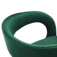 thumbnail image 6 of Side Dining Chair, Green, Velvet, Kitchen Cafe Bistro Hospitality Restaurant, Modern Contemporary Boutique HB35944, 6 of 10