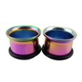 thumbnail image 1 of (PL) Rainbow Titanium O-Ring Plugs/Gauges/Tunnels 2 Pieces (1 Pair) (B/3/1/3) (4g (5mm)), 1 of 2