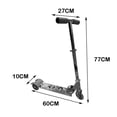 thumbnail image 4 of Patin Scooter Metalico Toy Mark Princesas Verde, 4 of 4