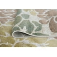 thumbnail image 6 of Deco Transitional 5' Round Ivory and Seafoam Polypropylene Indoor Area Rug, 6 of 6