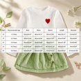 thumbnail image 6 of Enyan Toddler Girls Outfits Long Sleeve Solod Color Top+Skirt Set 2pcs Little Girl Fall Winter Clothes Skirt Set,2-3 Years, 6 of 7