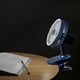 thumbnail image 4 of Xihbxyly Ventilador Recargable con Clip, Batería de 2400 Mah, 3 Modos de Velocidad, Rotación Ajustable de 180°, Ventilador Portátil de Escritorio para Cinta de Correr, Asiento de Coche, Cochecito de, 4 of 6