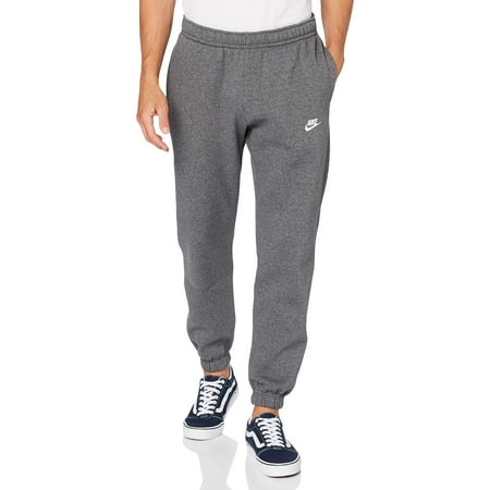 Nike Men's Sportswear Club Fleece Jogger Pants BV2737 (Charcoal Heather ...