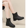 thumbnail image 2 of Women's Waterproof Rain Boots - Ankle Garden Shoes with Anti-Slip Sole & Comfort Insole for Outdoor Work, 2 of 13