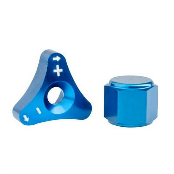 Billet WP Fork Adjuster Knobs Blue for KTM 300 XC 2017-2018