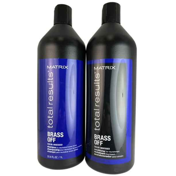 Matrix - Matrix Total Results Brass Off Shampoo and Conditioner, 33.8 ...
