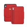 thumbnail image 2 of Magnetic Case for iPad Mini 6 8.3 Inch 2021 - Multiple Angle Shockproof Rugged Stand Case, Soft TPU Back Cover with Pencil Holder,Card Slot,Auto Sleep Wake for iPad Mini 6th Generation Red, 2 of 7