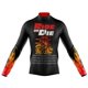 thumbnail image 5 of Maillot de ciclismo con estampado de calaveras para hombre, ropa de ciclismo de manga larga, uniforme de bicicleta de montaña, verano 2023, 5 of 5