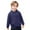 Navy, variant on Boys and Girls Plus Sweatshirts Autumn Winter Children's Cotton Comfortable Warm Sweatshirt My Bride Hoodie