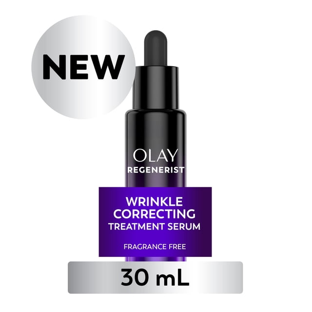 Olay Regenerist Collagen & Retinol Anti-Aging Serum, Brightening & Hydrating Night Treatment