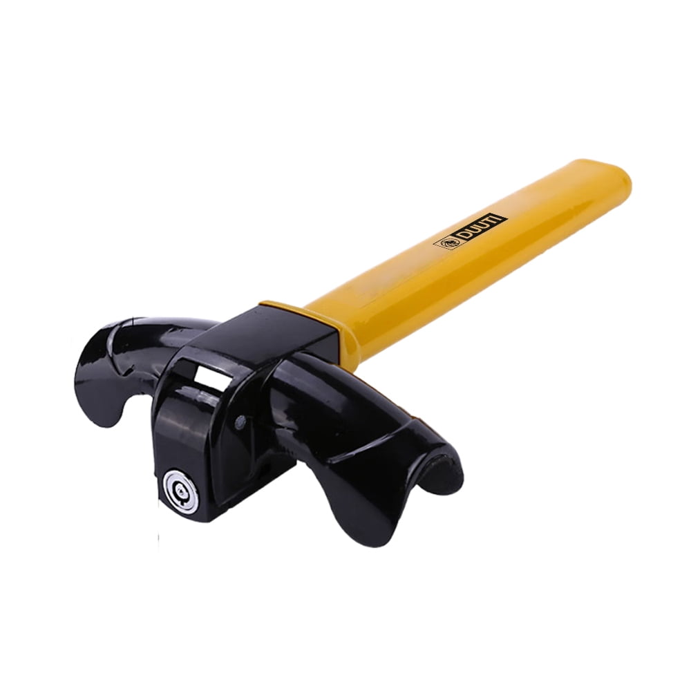 DUUTI  Anti-theft devices for vehicles, Heavy Duty Steering Wheel Lock Anti-Theft Car Device Security