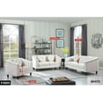 thumbnail image 2 of Bailu Microfiber Fabric Sofa Set,Living Room Funiture Sets,Couch Set for Living Room Furniture,Modern Office Sofa Set Apply to Home and Office(Loveseat) White, 2 of 7