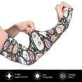 thumbnail image 3 of Daiia cartoon cute Skull star UV Sun Protection Arm Sleeves - Cooling Compression Arm Sleeve - Sports & UV Arm Sleeves for Men & Women, 3 of 8