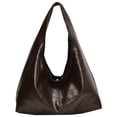 thumbnail image 1 of Bolso Hombro Elegante A La Hobo Con Cierre Cerrojo PU para Mujer, 1 of 9
