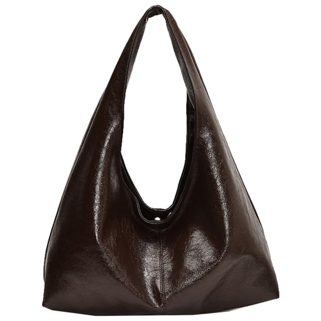 Bolso Hombro Elegante A La Hobo Con Cierre Cerrojo PU para Mujer