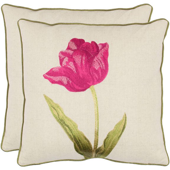 Safavieh Meadow Floral Pillow, Set of 2