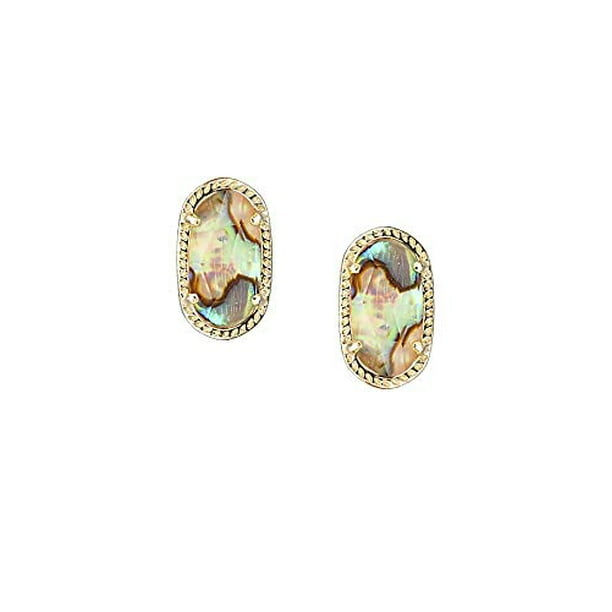 Kendra Scott Ellie Stud Earrings for Women, Fashion Jewerly, 14k 