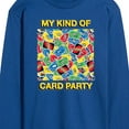 thumbnail image 3 of UNO - My Kind Of Card Party - Men's Long Sleeve T-Shirt, 3 of 5