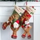 thumbnail image 5 of Jumbo Christmas Stockings Santa Snowman Reindeer Legs Large Holiday Decorations for Fireplace Mantle Tree Hanging Festive Party Gift Bags Family Home Xmas Celebration, 5 of 5