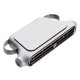 thumbnail image 3 of Ventilador de asiento del automóvil portátil 3 velocidades de enfriamiento de reposacabezas ajustable (USB) blanco, 3 of 8