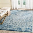 thumbnail image 4 of Hawthorne Collection 8' X 10' Power Loomed Rug in Blue and Ivory, 4 of 7