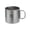 Silvery2, variant on Titanium Purification Foldable Water Bottle – Advanced Space-Saving Drop-Resistant Mug For Coffee Protein Gym Hiking Camping Travel
