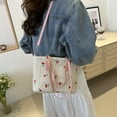 thumbnail image 4 of Bolso Mano Cereza Paja Tejidos Chic Hobo Bolsas Correa Ajustable para Mujeres/niñas, 4 of 8