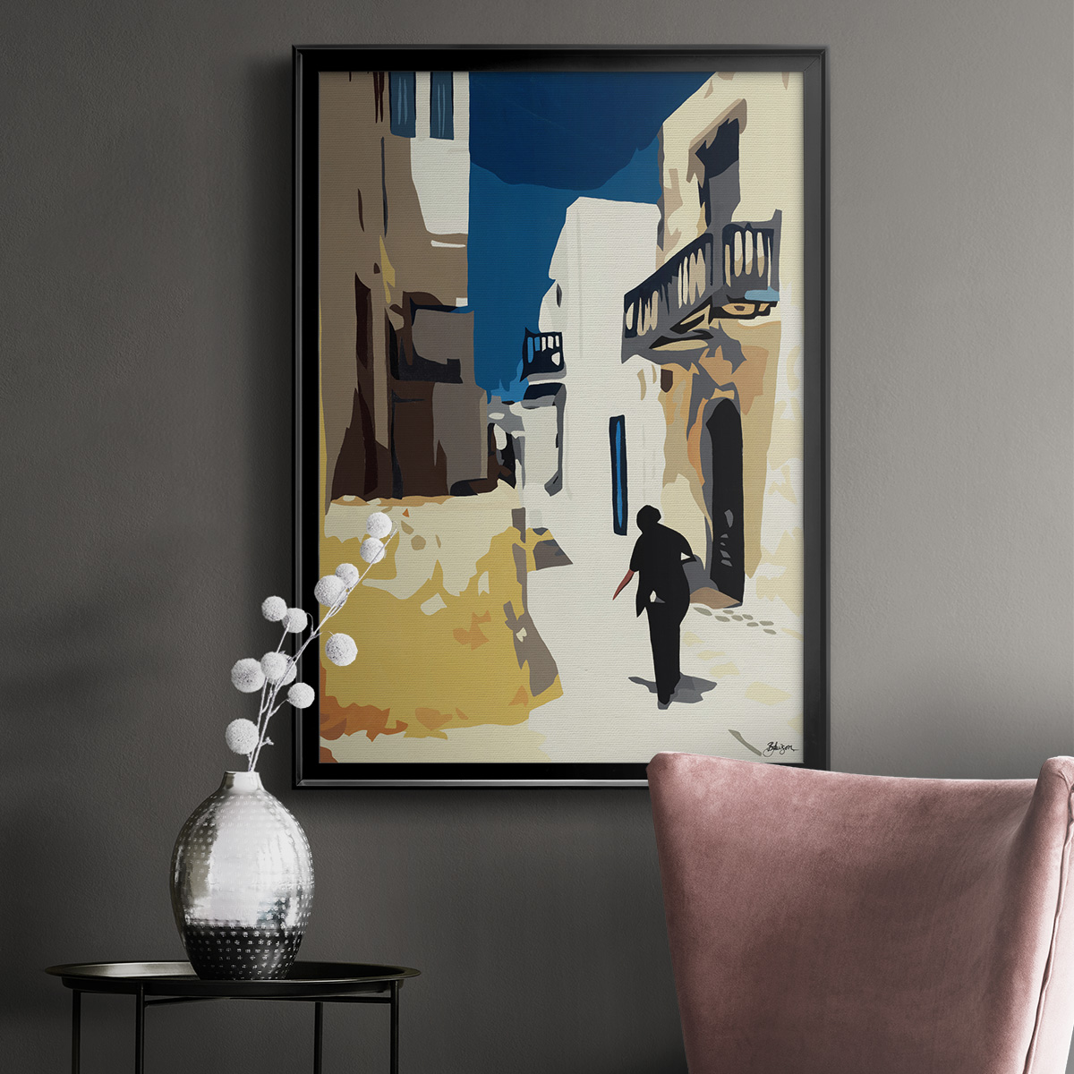 Mykonos 3 Premium Framed Print - Ready to Hang