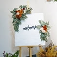 thumbnail image 2 of Artificial Flower Swag Arch Flowers Wedding Decor Wall Hanging Arrangement, 2 of 9