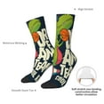 thumbnail image 4 of Cauagu Dinosaur Basketball Player Print Crew Socks for Women and Men,Adult Athletic Running Socks 1-Pair Sports Socks Work Gear Socks with Moisture Wicking, 4 of 6