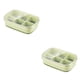 thumbnail image 4 of Molde de bandeja de cubitos de hielo de silicona Advancent accesorios refrigerador de rejilla múltiple Simple Type2 NO2, 4 of 6