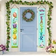 thumbnail image 2 of Moocorvic Easter Decor Home Easter Bunny Pendant Spring Garland Door Hanging,Easter Hang Bunting Garland Decoration for Fireplace Indoor Outdoor Easter Party Supplies,, 2 of 3