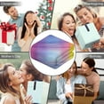 thumbnail image 5 of Wearable Blanket,Colorful Watercolor Stripe Pattern Hooded Wearable Flannel Blanket for Adults & Teens,Winter Poncho Shawl Wrap Cape Cozy Anti-Pill,50"x60", 5 of 5