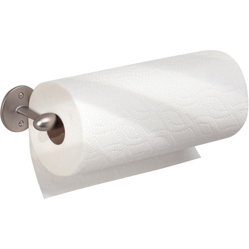 Rubbermaid PAPER TOWEL HOLDER Plastic Wall Mount Easy Snap-In Roll 2361-87-WHT 