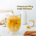 thumbnail image 3 of Golden Milk Leche Dorada Goltee con C&uacute;rcuma, Jengibre, Canela y Especias | Rinde 120 Tazas | Frasco 90g con Cucharita | Ideal para T&eacute; o Bebidas Tipo Latte | Sin Az&uacute;car, 3 of 7