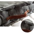 thumbnail image 4 of Cojines cuadrados gruesos para asientos de suelo,Cojín con mechones gruesos y sólidos,Almohada de meditación,Almohada de suelo cuadrada con asa de transporte,Cojín de tatami para sofá y balcón, 4 of 7