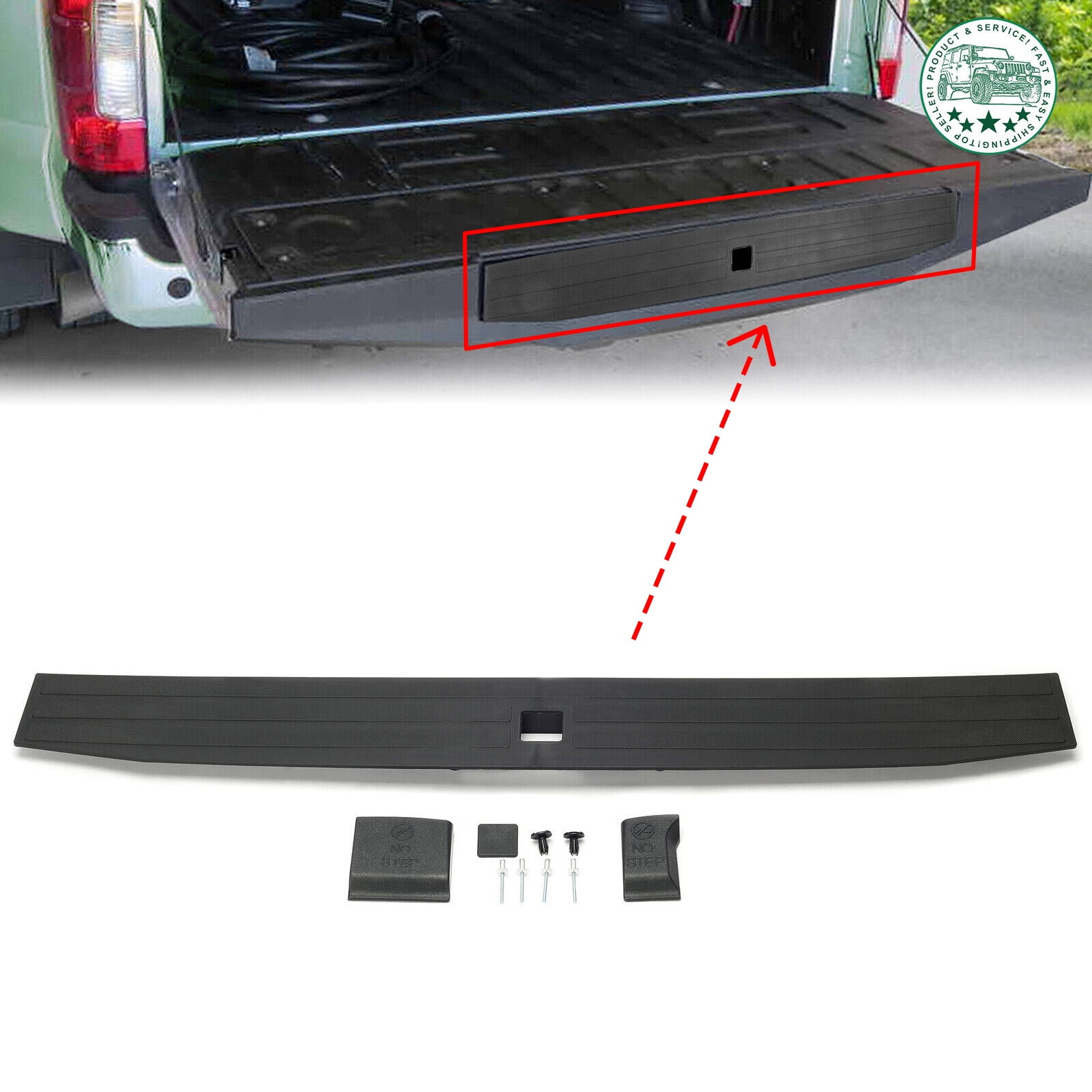 Truck Tailgate Cover Fit 04-12 Nissan Titan Tailgate Cap Top